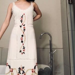 Embroidered Crepe Nanette Lepore Gown